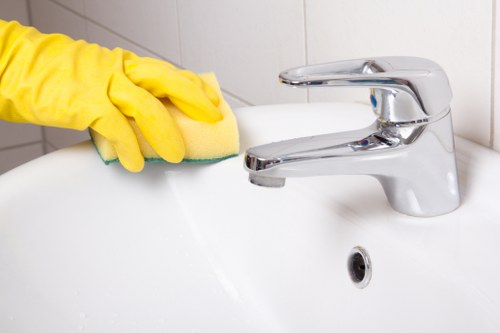 Local office cleaning team maintaining a Pimlico commercial workspace