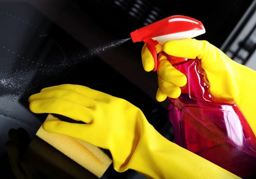 Staff training on safe cleaning methods and equipment use